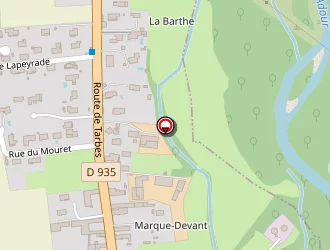 Carte de Isa Coiff à Momères