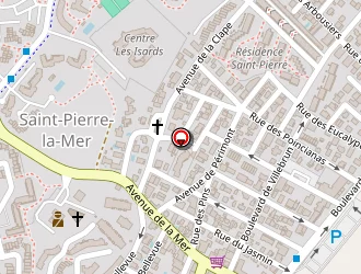 Carte de Supermarché Des Pins à Fleury