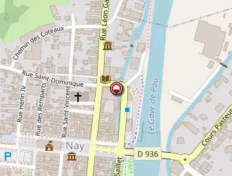 Carte de Mosaïques Services à Nay