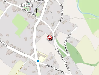 Carte de Sindicq Michel à Escou