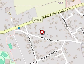 Carte de Le Pastis D'amélie à Nay