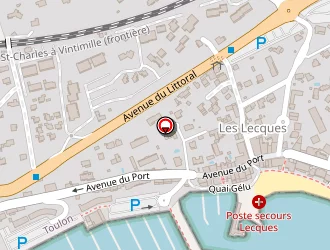 Carte de Topaze à Saint-cyr-sur-mer