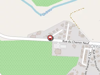 Carte de Rubio Frères Transports à Ornaisons