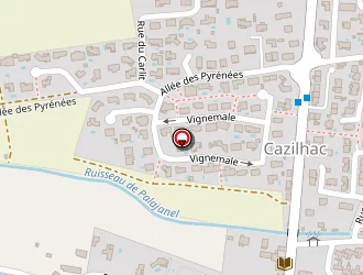 Carte de Mazurier Denise à Cazilhac