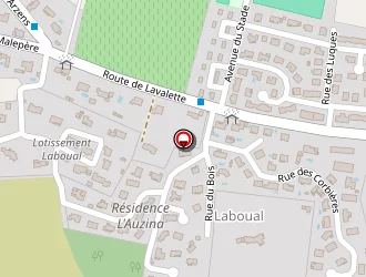 Carte de Cetur Lr à Alairac