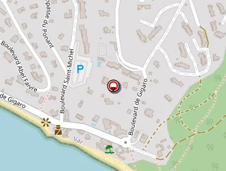 Carte de Le Paradis à Croix-valmer (la)