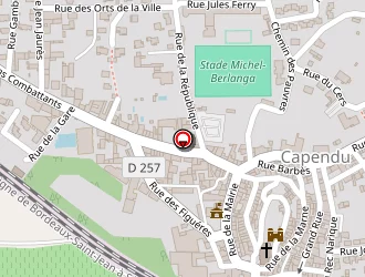 Carte de Mbv Les Figuères à Capendu