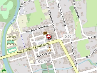 Carte de Quentin Virginie à Tournay