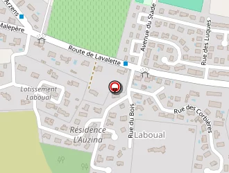 Carte de Carcaclean à Alairac