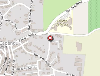 Carte de Montagne à Capendu