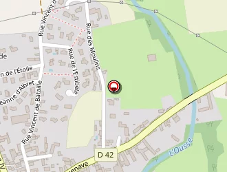 Carte de Pompes Funèbres Mansieus (m.p.f) à Pontacq