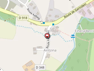 Carte de Boucles De Randonnees à Ordiarp