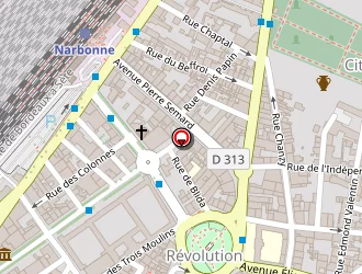 Carte de Cafpi à Narbonne