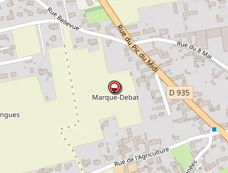 Carte de Bar De La Place à Horgues