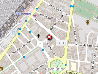 Carte de Journy Anne à Narbonne