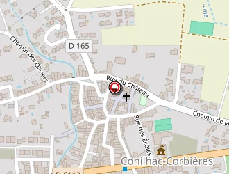 Carte de Plantade Electricite à Conilhac-corbières