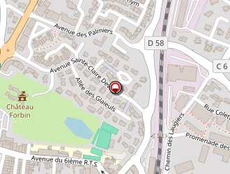 Carte de Gapeau Fm à Solliès-pont