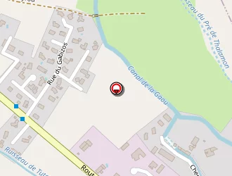 Carte de Aurore Coiffure à Bourdettes