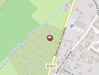 Carte de Castel Coiffure à Lézignan-corbières