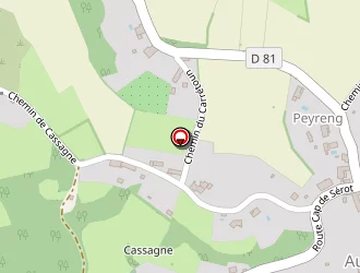 Carte de Alain Aner à Aulon