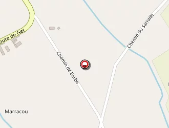 Carte de Pountet à Pontacq