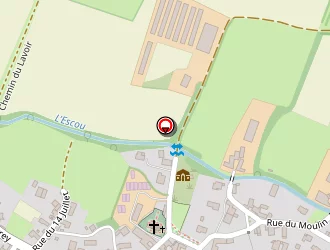 Carte de Terrain De Petanque à Précilhon