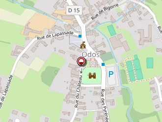 Carte de Rhodes Serge à Odos