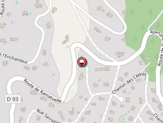 Carte de Bourne Anthony à Croix-valmer (la)