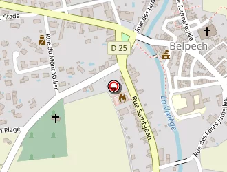 Carte de Foures à Belpech