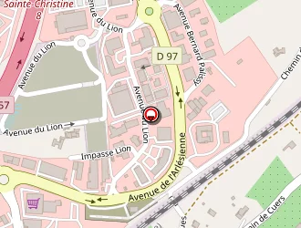 Carte de Garage De La Gare à Solliès-pont