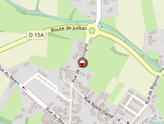 Carte de Coiff'evy à Odos