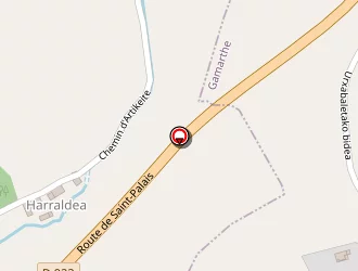 Carte de Ferme Elizaldia à Gamarthe