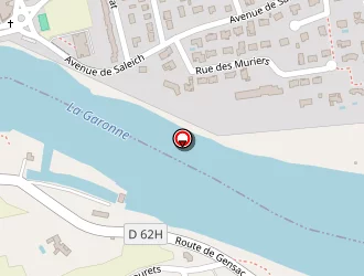 Carte de Roques Daniel à Couladère