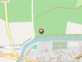 Carte de Café De La Terrasse à Marseillette