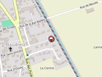 Carte de Salle De Trampoline Et Gym à Baudreix