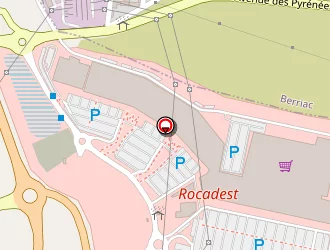 Carte de Leclerc Drive Est (hypermarché) à Carcassonne