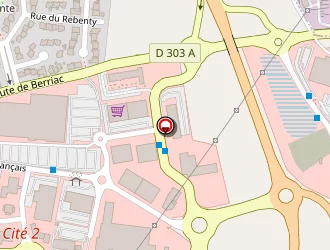 Carte de Mc Donald's à Carcassonne