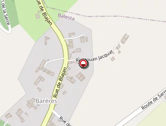 Carte de Hubert Bernard à Balesta