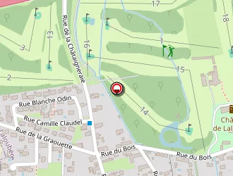 Carte de Golf Tumulus à Laloubère