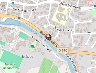 Carte de Robert Colette à Trèbes