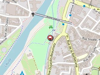 Carte de Rougé Marina à Carcassonne