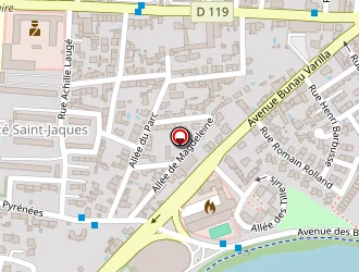 Carte de Empreinte Du Sud à Carcassonne