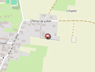 Carte de Fourcade à Azereix