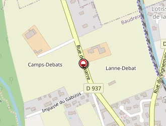 Carte de Garage Bp à Baudreix