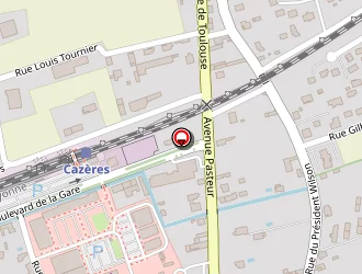 Carte de Carrefour Market à Cazères