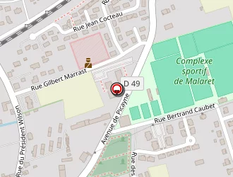 Carte de Alliance Auto Pro à Cazères