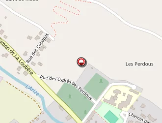 Carte de Sentenac Calmels à Montesquiou