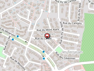 Carte de Amicale-pompiers à Trèbes