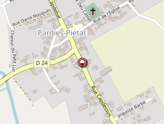 Carte de Cks Services à Pardies-piétat