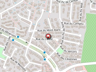 Carte de Intermarché Drive à Trèbes